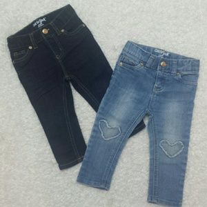 🔴SOLD🔴Cat & Jack 2 Skinny Jeans